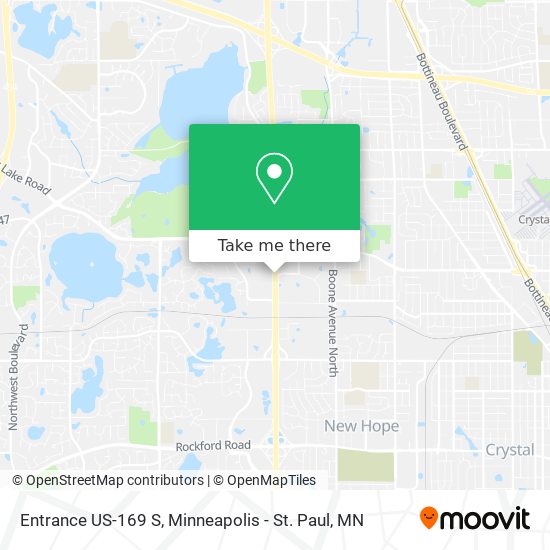 Mapa de Entrance US-169 S