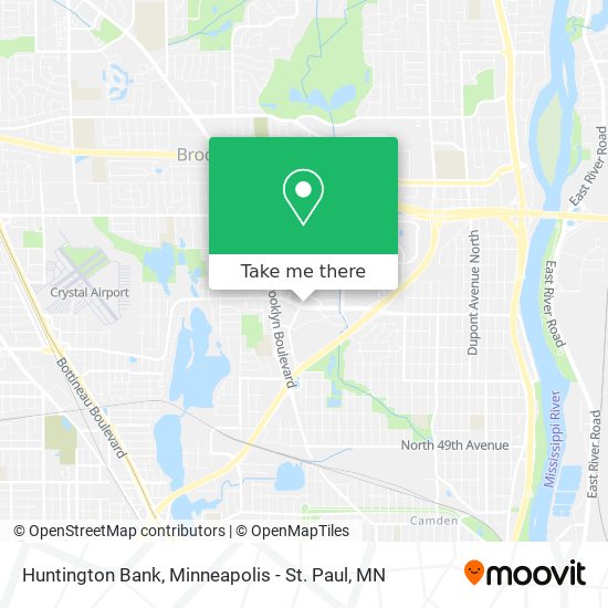 Huntington Bank map