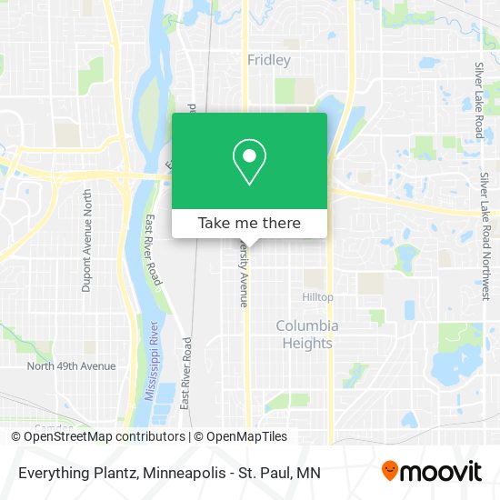 Mapa de Everything Plantz