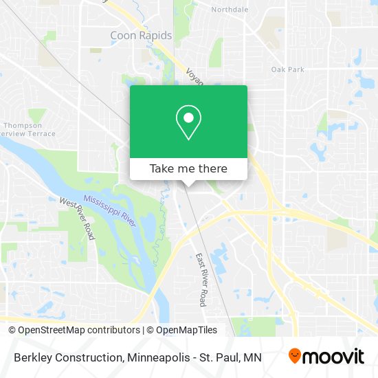 Berkley Construction map