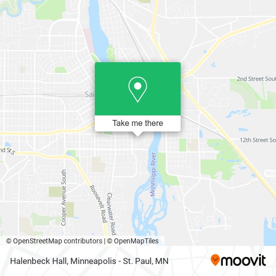 Mapa de Halenbeck Hall