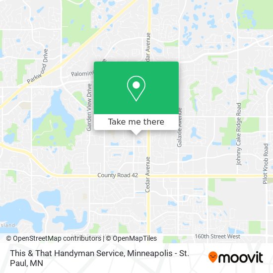 This & That Handyman Service map
