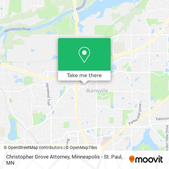 Christopher Grove Attorney map