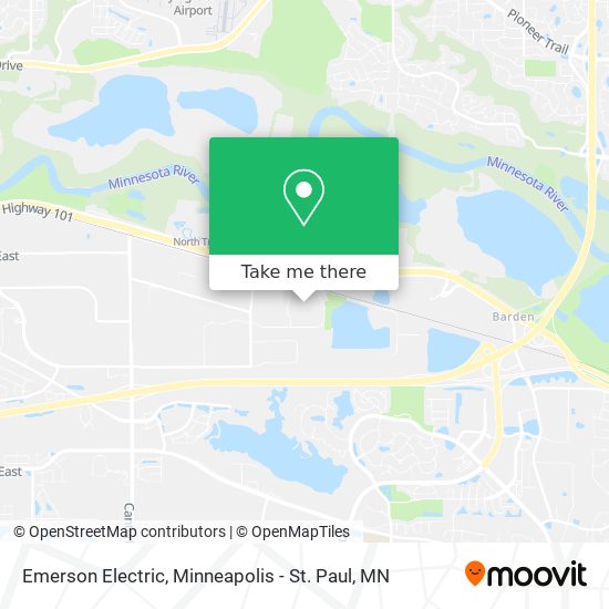 Emerson Electric map