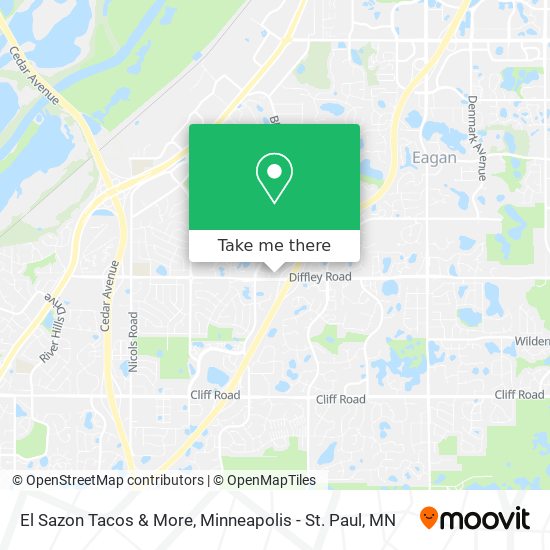 El Sazon Tacos & More map