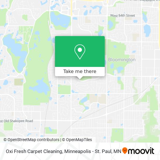 Oxi Fresh Carpet Cleaning map