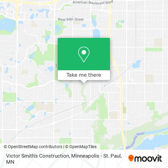 Victor Smith's Construction map