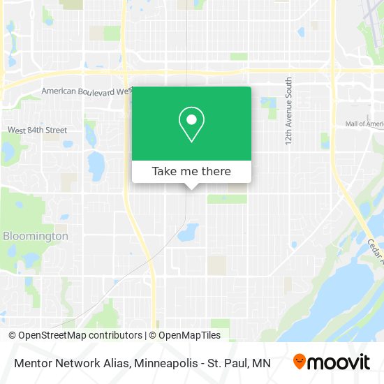 Mentor Network Alias map