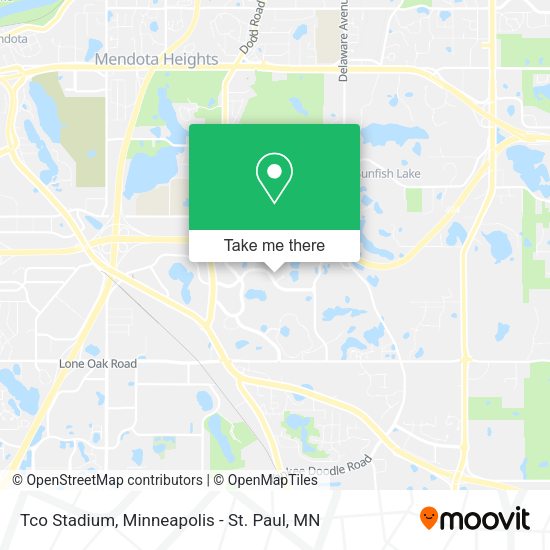 Tco Stadium map