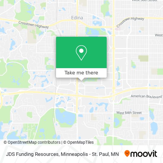 JDS Funding Resources map