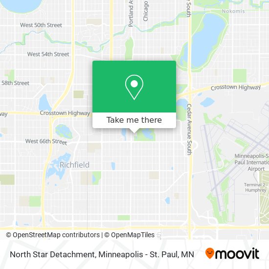 North Star Detachment map
