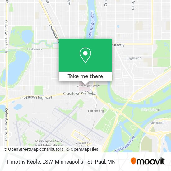 Timothy Keple, LSW map