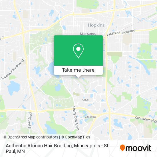 Mapa de Authentic African Hair Braiding