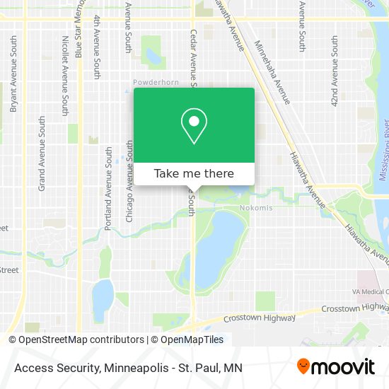 Access Security map