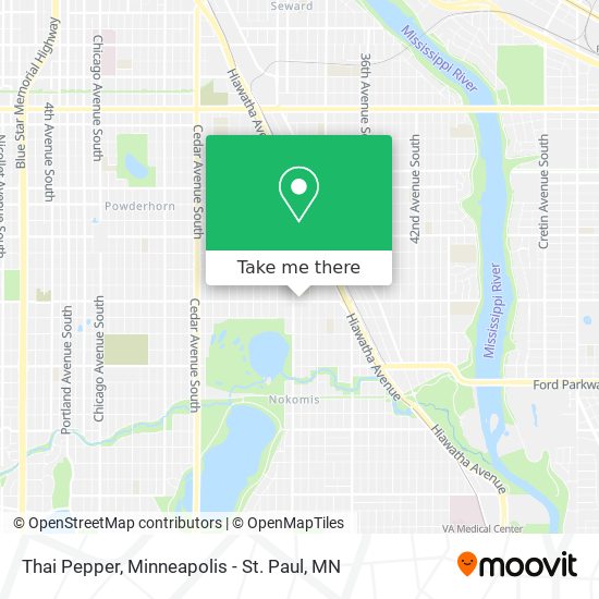 Mapa de Thai Pepper