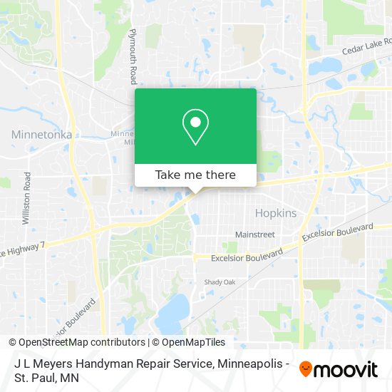J L Meyers Handyman Repair Service map