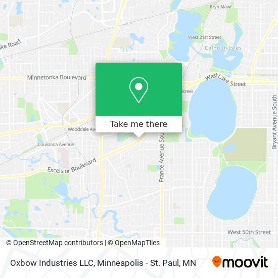 Mapa de Oxbow Industries LLC