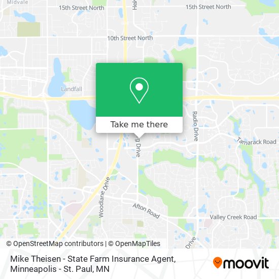 Mike Theisen - State Farm Insurance Agent map