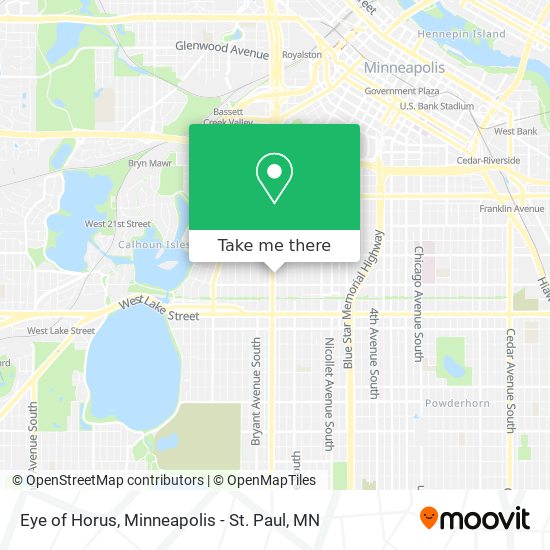 Eye of Horus map