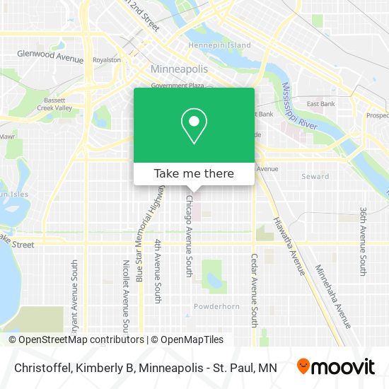 Christoffel, Kimberly B map