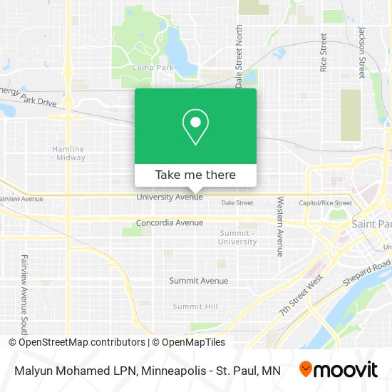 Malyun Mohamed LPN map