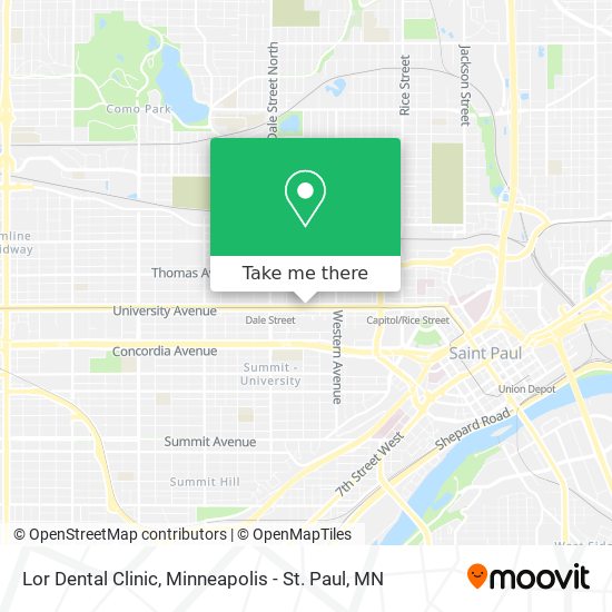 Mapa de Lor Dental Clinic