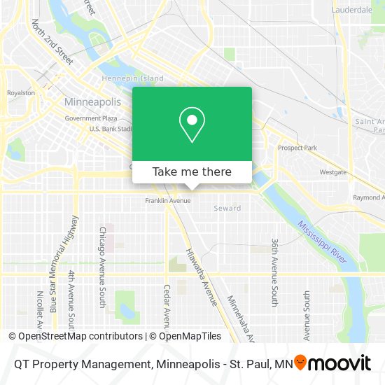 QT Property Management map