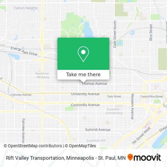 Rift Valley Transportation map