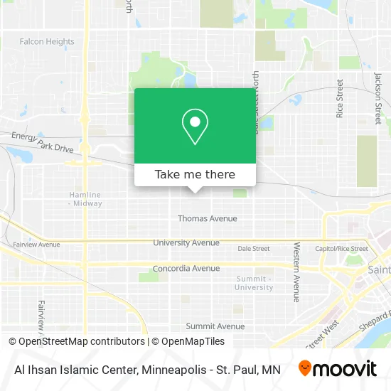 Al Ihsan Islamic Center map