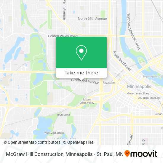 Mapa de McGraw Hill Construction