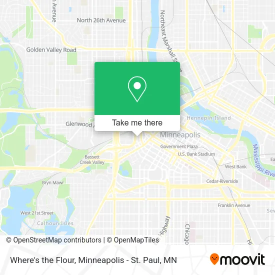 Where's the Flour map