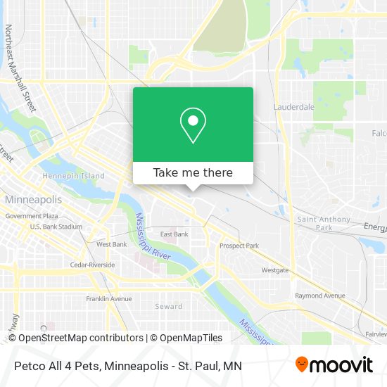 Petco All 4 Pets map