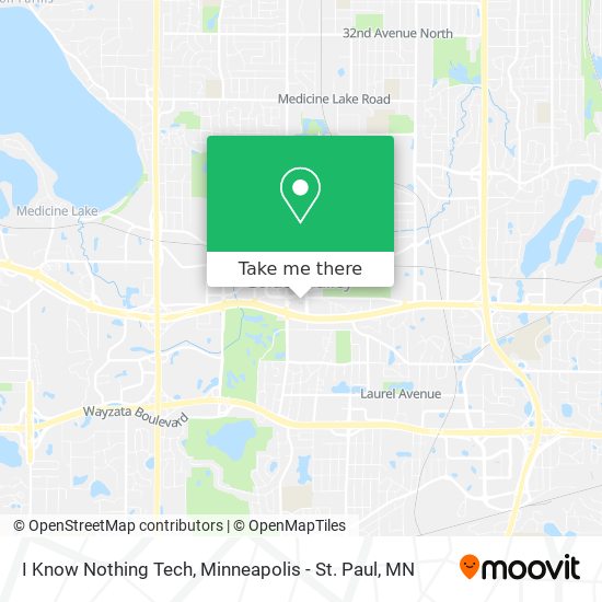 Mapa de I Know Nothing Tech