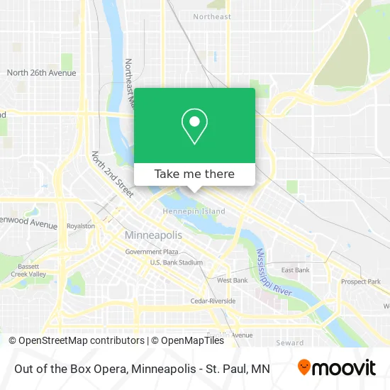 Out of the Box Opera map