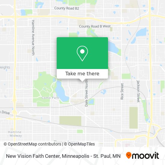Mapa de New Vision Faith Center