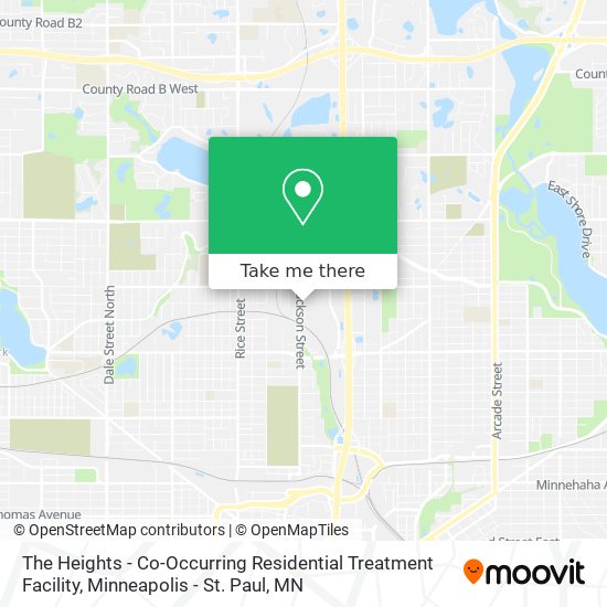 The Heights - Co-Occurring Residential Treatment Facility map