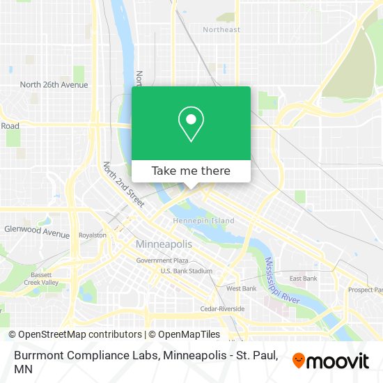 Burrmont Compliance Labs map