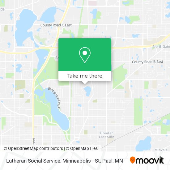 Mapa de Lutheran Social Service