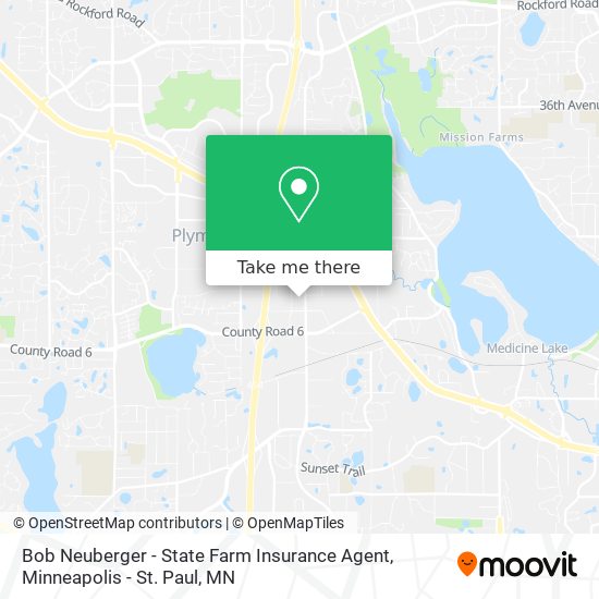 Bob Neuberger - State Farm Insurance Agent map