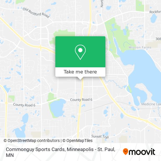 Mapa de Commonguy Sports Cards