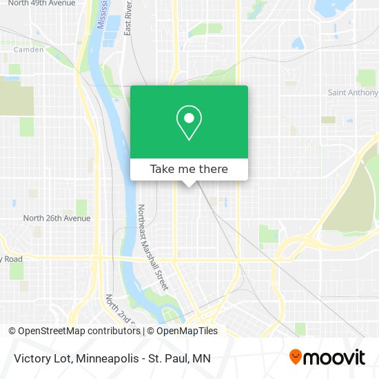 Victory Lot map