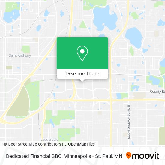 Mapa de Dedicated Financial GBC