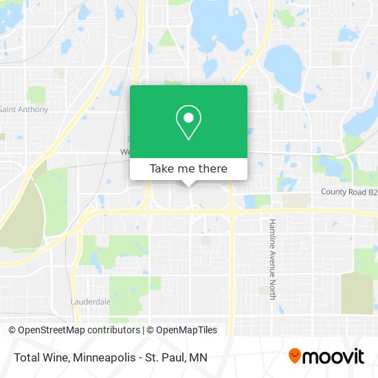 Total Wine map