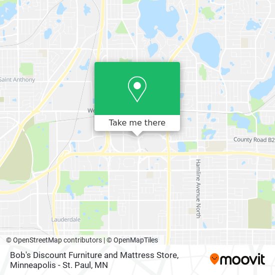 Mapa de Bob's Discount Furniture and Mattress Store