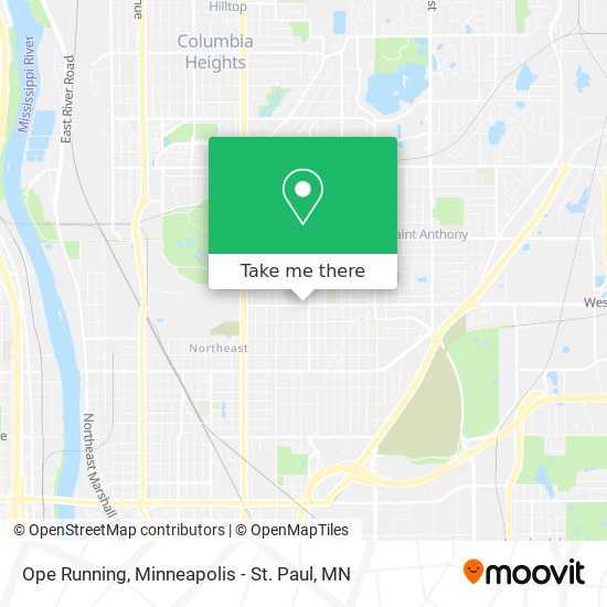 Ope Running map