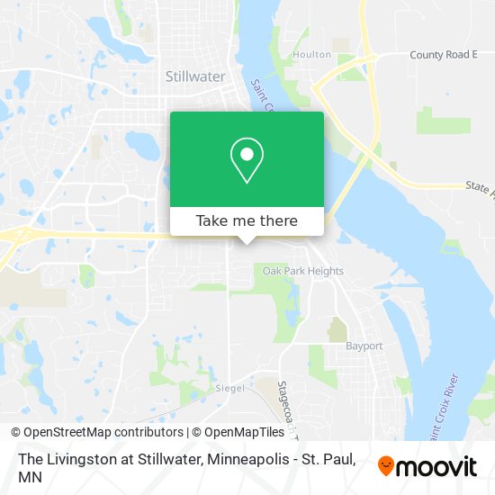 The Livingston at Stillwater map