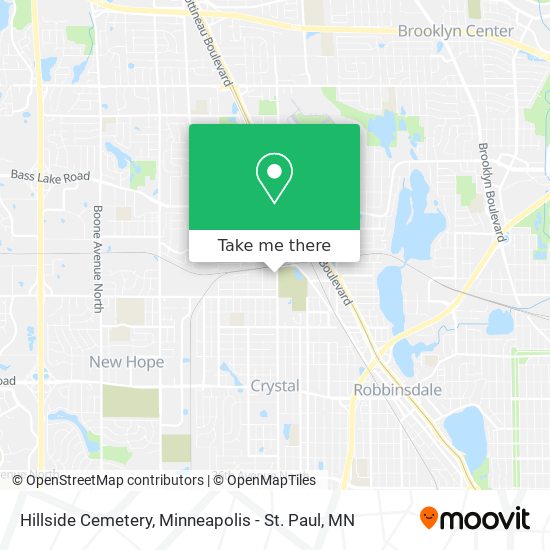 Hillside Cemetery map