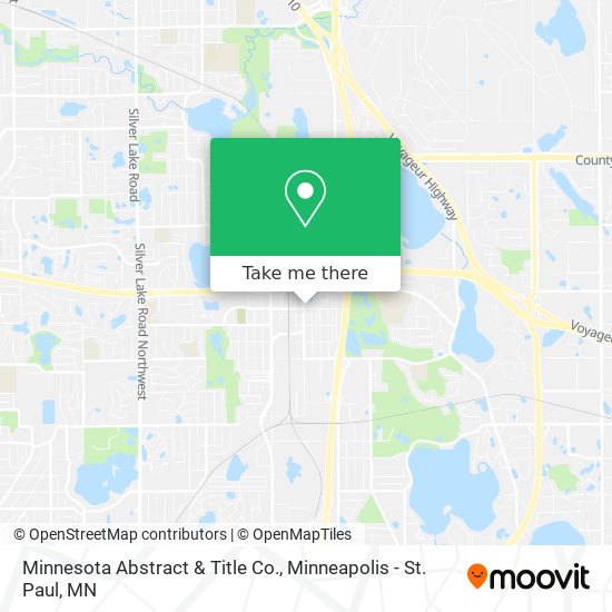 Minnesota Abstract & Title Co. map