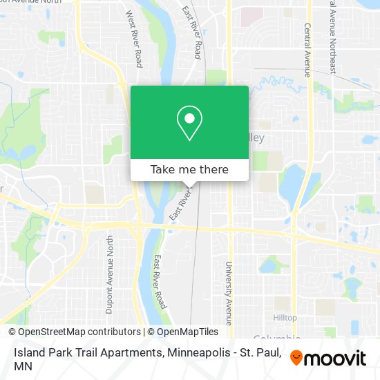 Island Park Trail Apartments map