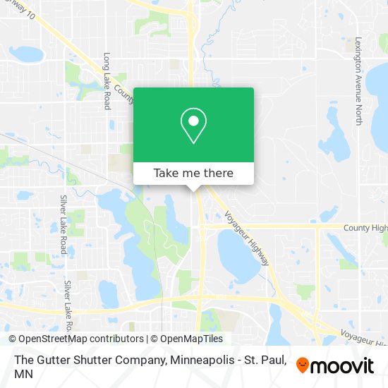 Mapa de The Gutter Shutter Company